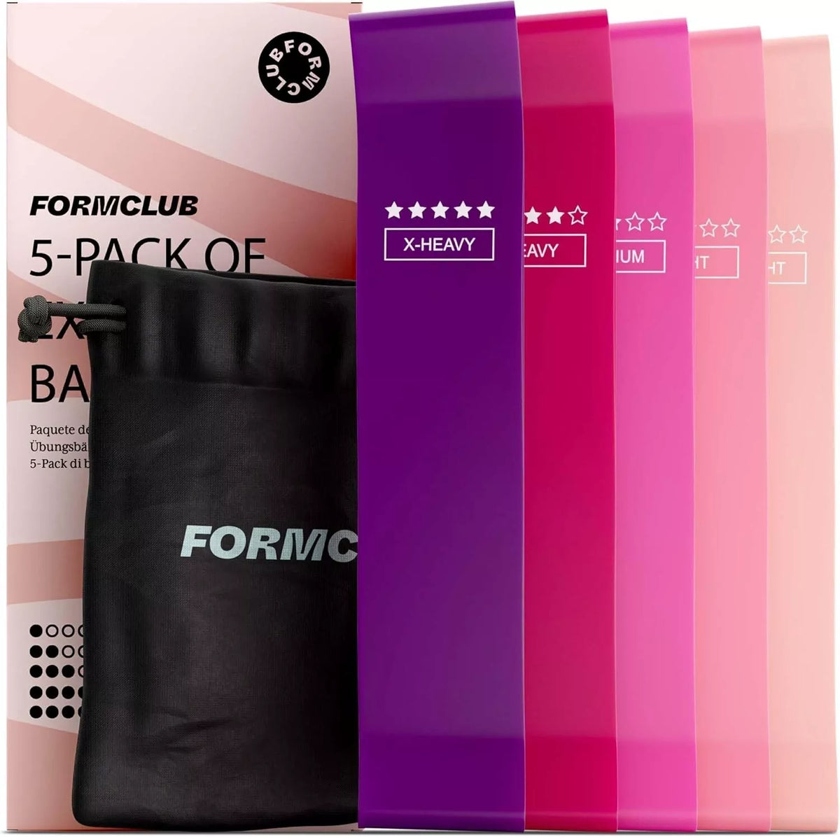 Ankle Resistance Bands (Set of 5)
